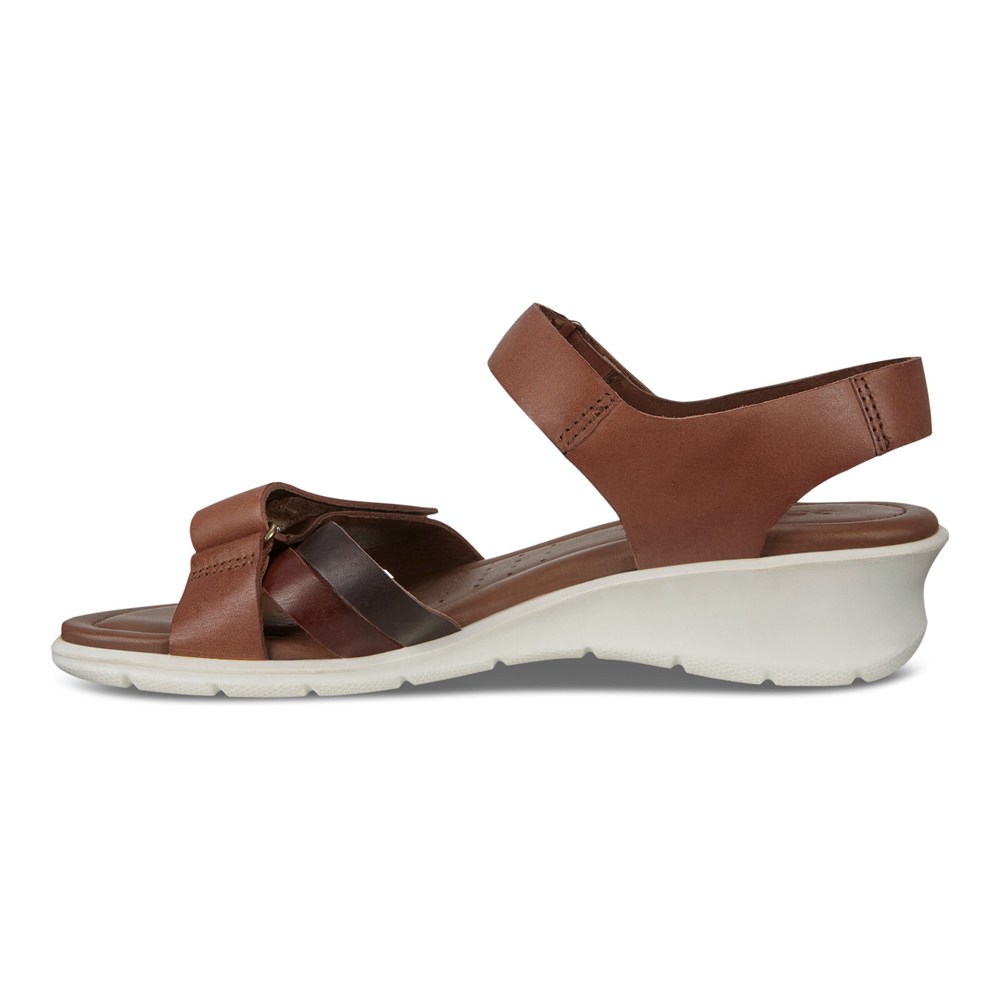 Sandalias Mujer - ECCO Felicia Adjustable Strap - Marrom - APB490372